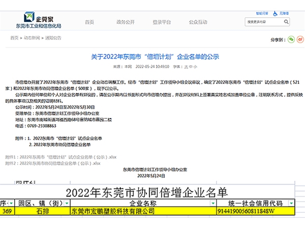 “倍增計劃”企業(yè)名單公示